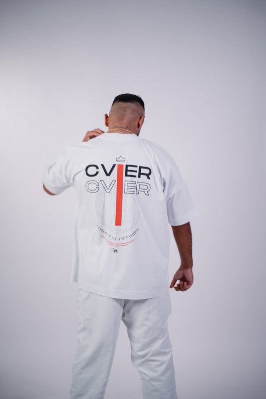 WHITE GLOBE - Organic Oversize Shirt